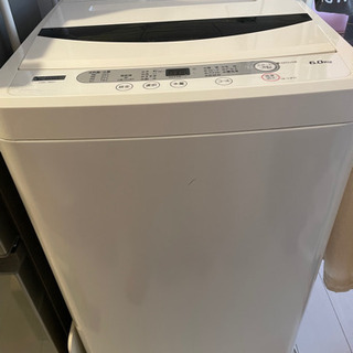 洗濯機6kg(YamadaSelect)収納棚付き！