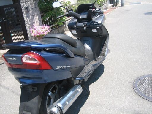 スカイウェイブ250 Fi仕様 エンジン静かノーマル仕様 動画付