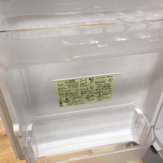 SHARP（シャープ）の2ドア冷蔵庫2018年製（SJ-G14E4）です