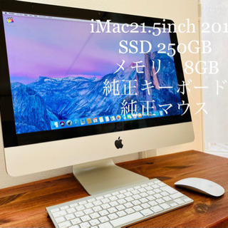 Apple iMac 21.5 2010 SSD250GB メモ...