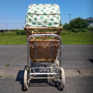 籐の乳母車 桃太郎号 昭和レトロ