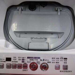シャープ　洗濯機 ES-TG550 5.5kg　中古品 ※排気フィルター欠品※ 2015年製(2)
