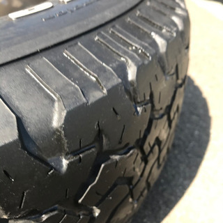 30×9.50R15 LT グットリッチ 4本ホイール付き デリカ スペースギア新品 