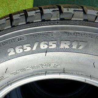 【値下げ】ランドクルーザープラド150系　2020年製　新車外しタイヤ4本セット【265/65R17】プラド　ハイラックスサーフ　パジェロ