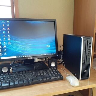 取引中です】☆省スペースデスクトップパソコン☆ HP Compaq Elite 