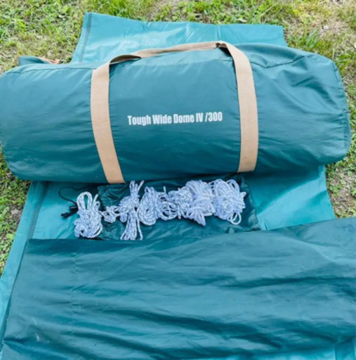 値下げ大歓迎！！ColemanタフワイドドームⅣマットセット付きです