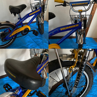 HUMMER/ハマー 子供用自転車 16インチ ブルー
