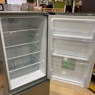 愛品館市原店】AQUA 2020.年製 201L 2ドア冷蔵庫 AQR-20J（S） 【