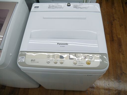 Panasonic6.0kg全自動洗濯機のご紹介！安心の6ヶ月保証つき【トレジャーファクトリー入間店家電紹介21-06】