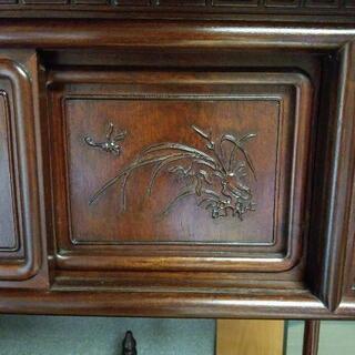 高級　和室　飾り棚　アンティーク