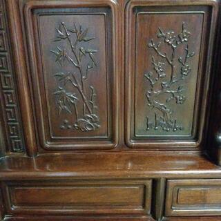 高級　和室　飾り棚　アンティーク