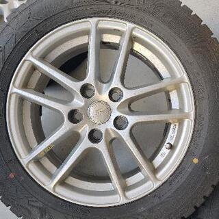 中古☆205/60r16 スタッドレス アイスナビ6 グッドイヤー ホイールつき