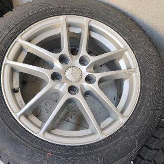 中古☆205/60r16 スタッドレス アイスナビ6 グッドイヤー ホイールつき