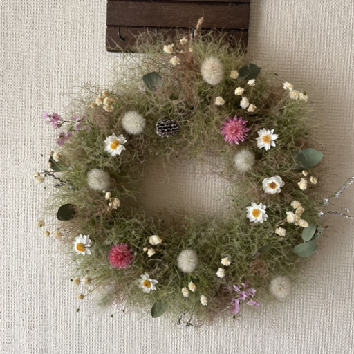 ドライフラワーリーススモークツリー Hanamizuki 田窪のその他の中古あげます 譲ります ジモティーで不用品の処分