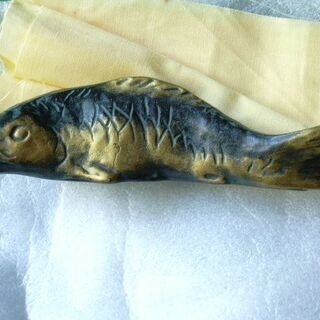 豪華 文鎮・鯉 長崎平和記念像を作成した北村西望の (桐箱付き) その他