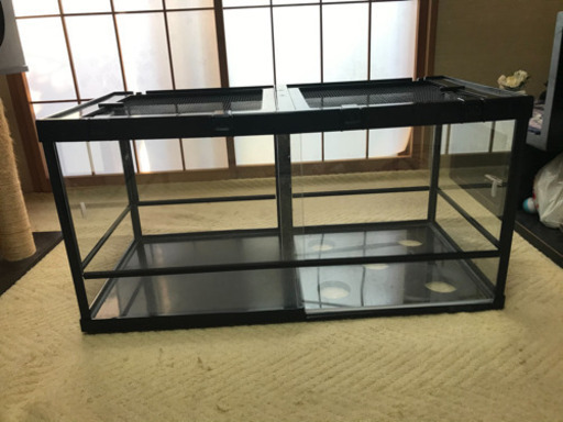 爬虫類ケージ\u0026小物セット