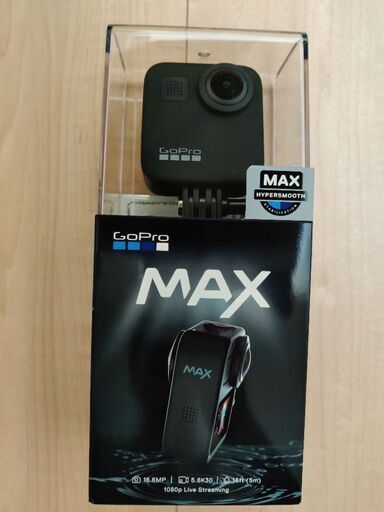 【新品·未開封】GoPro max  （SDカード２枚付き）