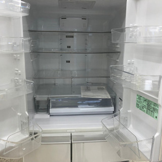 愛品館江戸川店】HITACHI日立 475L 6ドア冷凍冷蔵庫 「R-F48M2」 （2018年