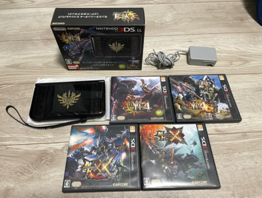 速くおよび自由な ニンテンドー3DS LL モンスターハンター4スペシャル