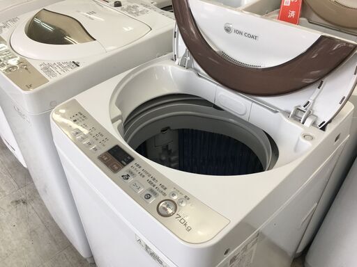シャープ7.0K洗濯機 2015年製 分解クリーニング済み！