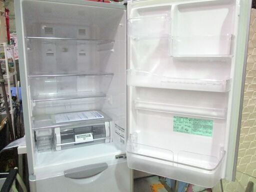 日立　冷蔵庫　R-S300DMV 2013年製 中古店舗近郊送料格安 302L 真空チルド搭載 3ドア冷蔵庫 日立 R