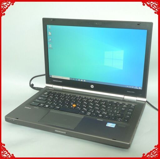 在庫処分 送料無料  1台限定 高性能 ノートパソコン 中古良品 14インチ HP 8470w Core i7 4コア 8GB 500G DVDRW 無線 Bluetooth Windows10 LibreOffice済