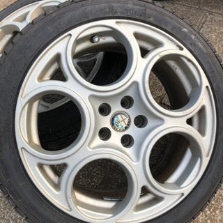 147GTA 純正タイヤホイール 4本セット USED