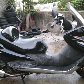⭐ヤマハマジェスティ125FI　SE27　黒　ロングスクリーン、グリップヒーター，125㏄　快適♪