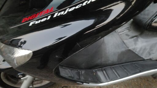 ⭐ヤマハマジェスティ125FI SE27 黒 ロングスクリーン、グリップ