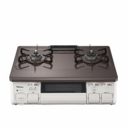 パロマ☆美品　IC-N86KHA-R　ガステーブルコンロ　都市ガス用　右強火タイプ　新品ガスホース付