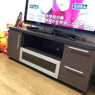 【NITORI】TVボード　TV台　テレビボード　ブラウン