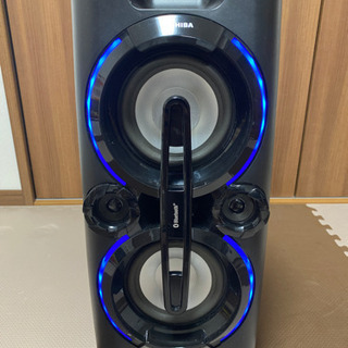 TOSHIBA ワイヤレススピーカー 青色LEDライト