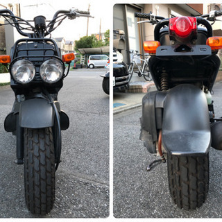 HONDA ズーマー ブラック 低走行車 前後タイヤ新品 ノーマル車 シート