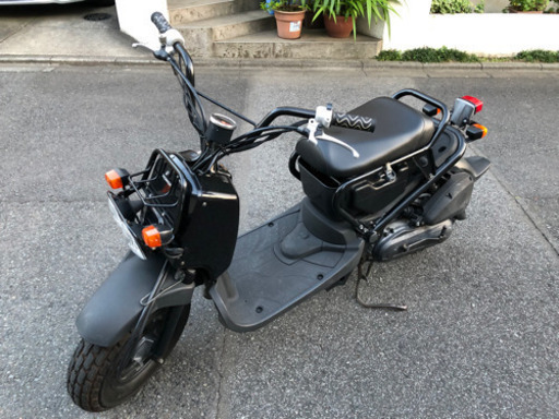 HONDA ズーマー ブラック 低走行車 前後タイヤ新品 ノーマル車 シート下ボックス付 状態良好 すぐ乗れます！足立区