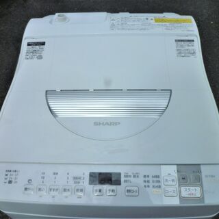 SHARP ES-T5E4◆温風乾燥　5.5Kg洗い 高機能高性能　使用僅か ② SHARP ES-T5E4◇温風乾燥 5.5Kg洗い 高機能高性能 使用僅か
