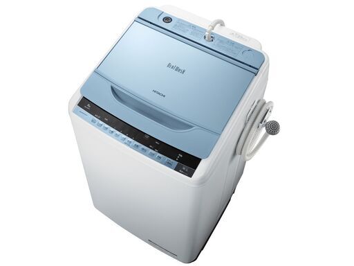 【簡易乾燥機能付洗濯機】日立ビートウォッシュ8kg BW-8WV 2016年製【美品】