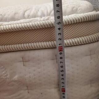 【引取り限定】京都市 ニトリ ダブルベッド フレーム付き