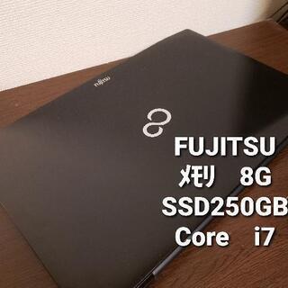 FUJITSU  Core i7 SSD ROM8G カメラ B...