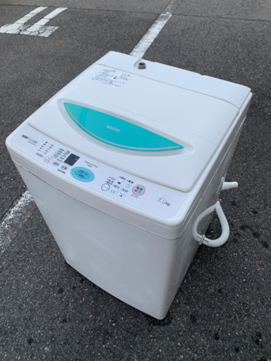 当日配送‼️ 税込・配送込み　洗濯機　7.0キロ　 高濃度クリーン洗浄 大阪　兵庫　京都　奈良　7kg