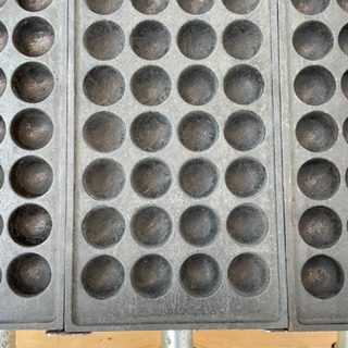 業務用 たこ焼き器 38cm 28穴 自作焼き台付き