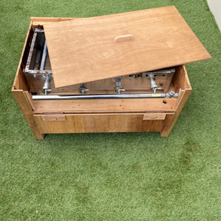 業務用　たこ焼き器　38cm 28穴　自作焼き台付き