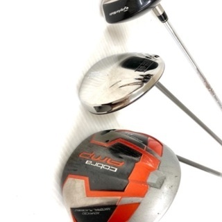 【値下げ！】◆MacGregor マグレガー 等◆ゴルフクラブ 全13本セット＋AXEL キャディバッグ付き