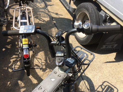 20インチ panasonic INTER3 品番BE-ENZ03 電動自転車 red 赤 充電池 