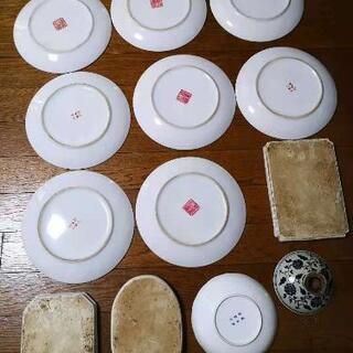 中国の美術皿　磁器　13点