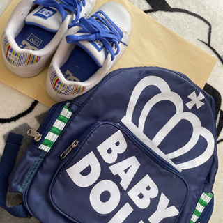 baby dollリュック&DC靴