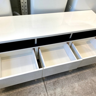 ニトリ ローボード テレビ台 幅150㎝ ホワイト