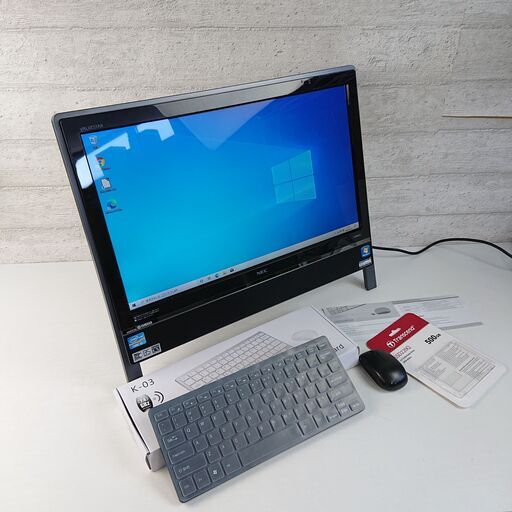 【動作確認済】NEC VW790/D 一体型PC Core i5-2410M SSD 新品 500GB メモリ 8GB パソコン