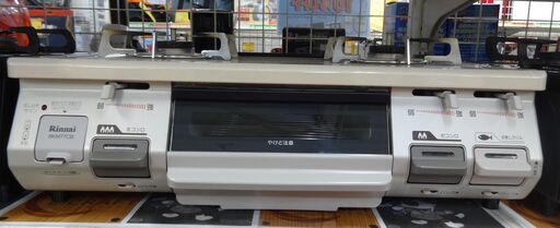 リンナイ　ガスコンロ RT64JH-L 都市ガス　中古品  2018年製 ホースあり