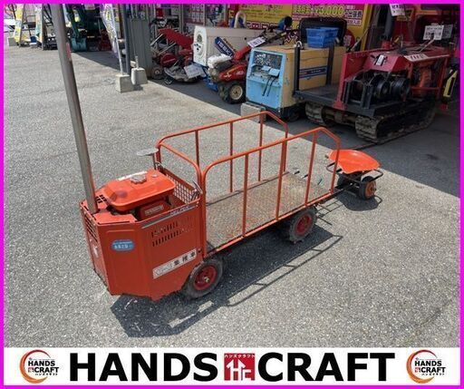 関東農機 ヘルパー号 KS-3 集獲車 収穫車 管理作業者