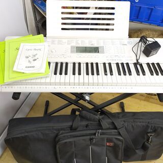 CASIO カシオ 電子ピアノ 電子キーボード LK-221 光...
